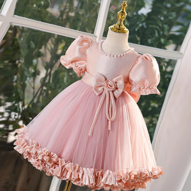 Satin Split Joint Short Sleeve Midi Dresses - image 6
