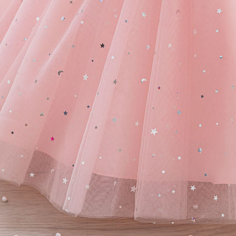 Mesh  Rosette Sleeveless Midi Dresses - image 11