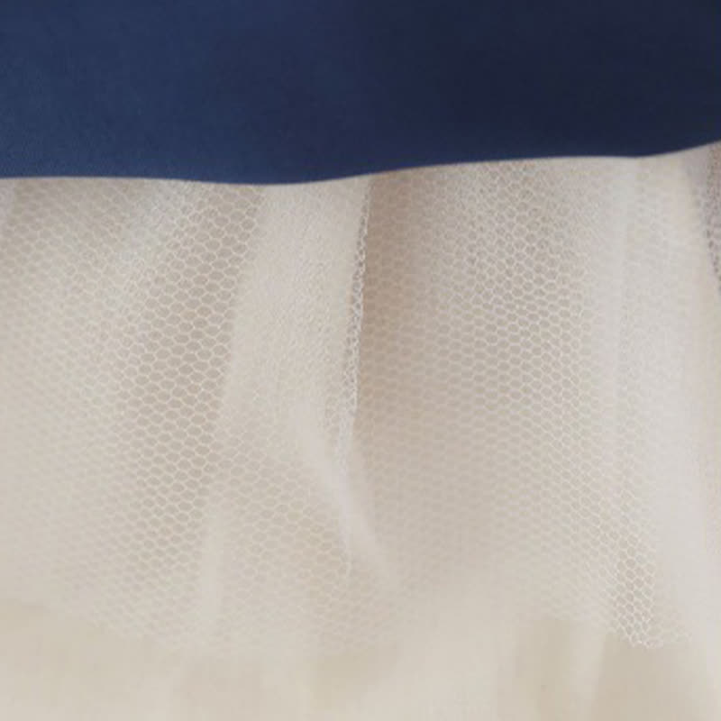 Mesh Rosette Sleeveless Midi Dresses - image 21