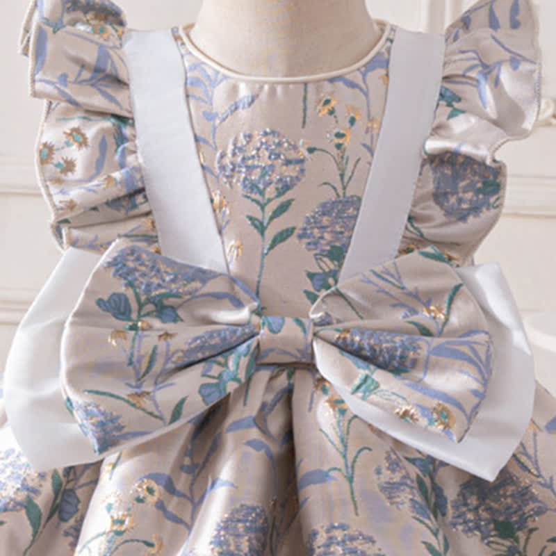 [Archive Sale] Jacquard Bow Maxi Dresses - image 4