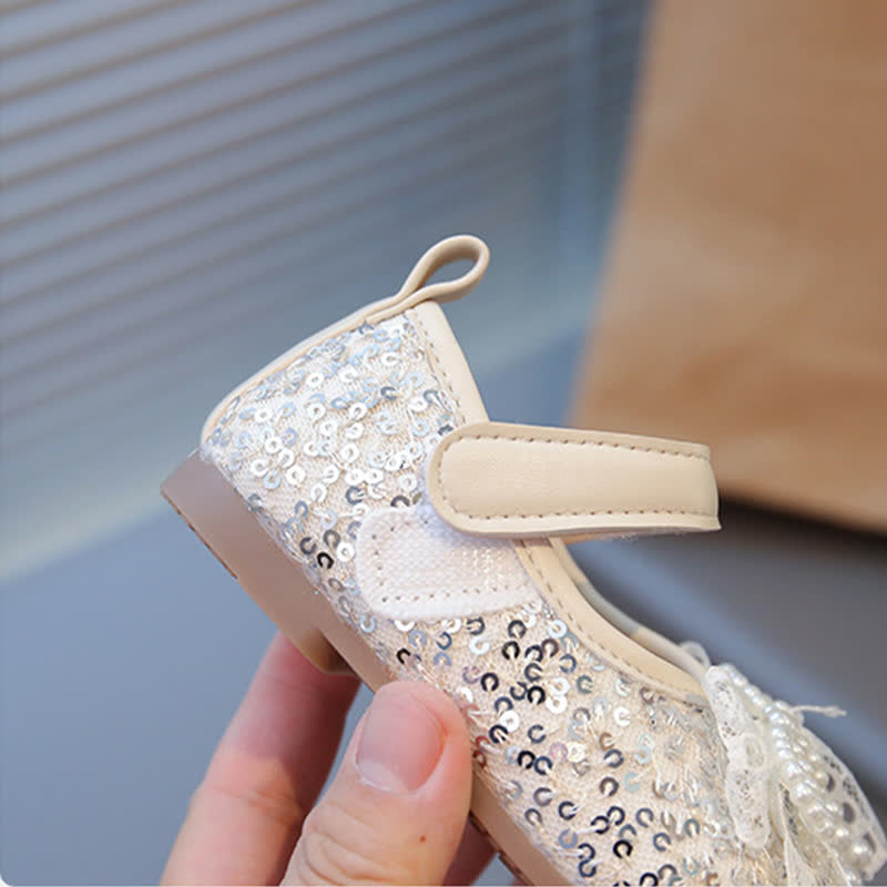 Solid Bow Ribbon Round Toe Flats  - image 4