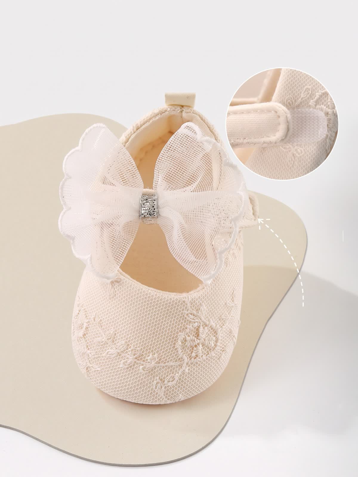 Solid Bow Round Toe Flats  - image 3