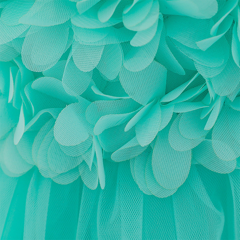 Mesh Rosette Sleeveless Midi Dresses - image 28