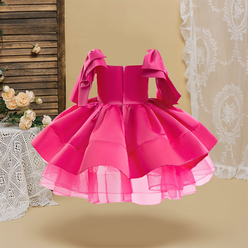 Satin Bow Sleeveless Midi Dresses - image 25