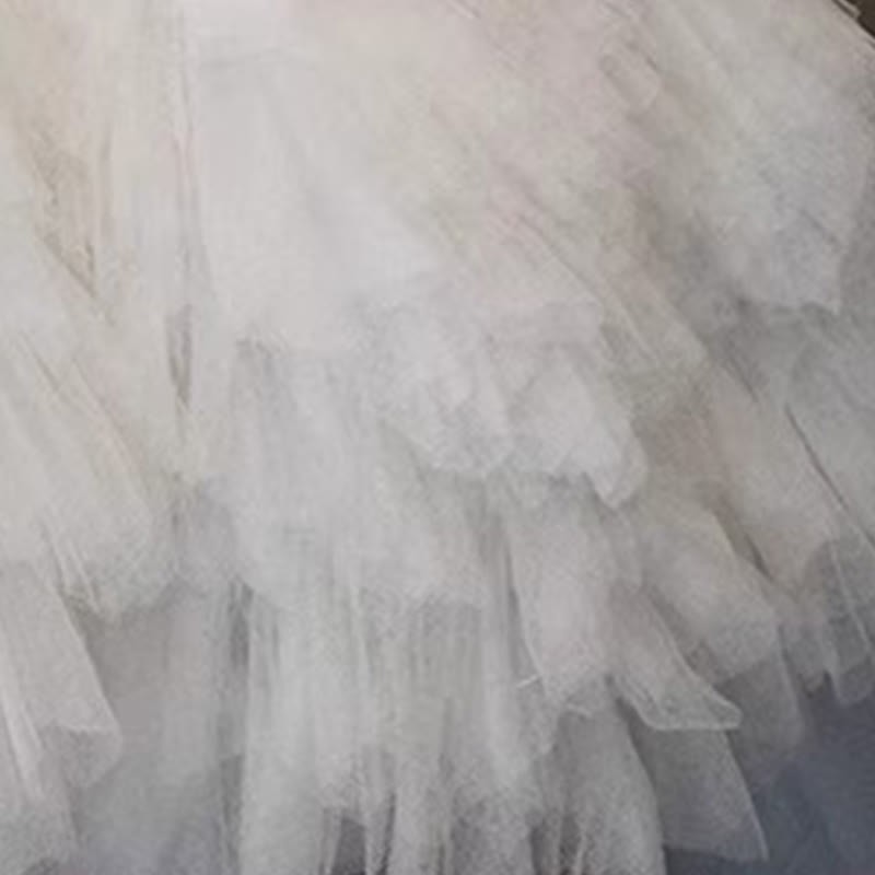 Satin Mesh Bow Sleeveless Midi Dresses - image 3