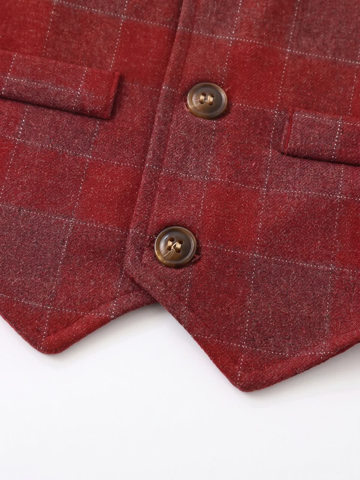 Cotton Bow Long Sleeve Regular 3-piece Formal Suit - image 41