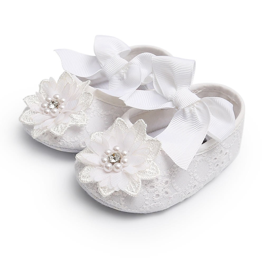 Solid Bow Rosette Round Toe Flats  - image 15