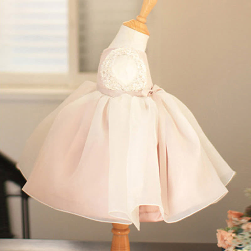 [Archive Sale] Organza Applique Sleeveless Midi Dresses - image 3