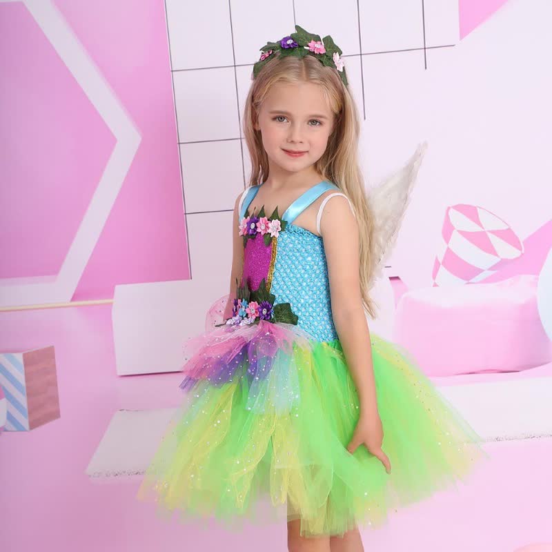 Mesh Rosette Sleeveless Midi Dresses - image 3