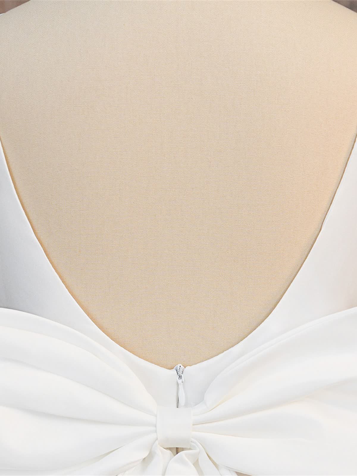 Satin Bow Sleeveless Maxi Dresses - image 20
