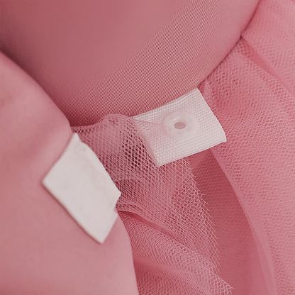 Mesh Rosette Maxi Dresses - image 7