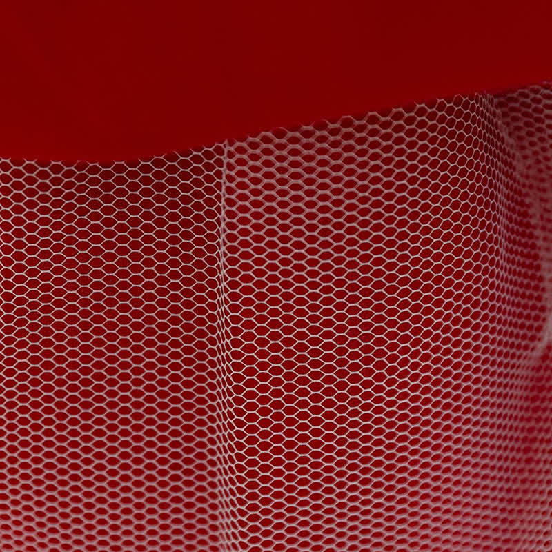 Mesh Rosette Asymmetric Sleeveless Midi Dresses - image 11