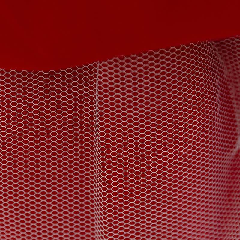 Mesh Rosette Asymmetric Sleeveless Midi Dresses - image 11