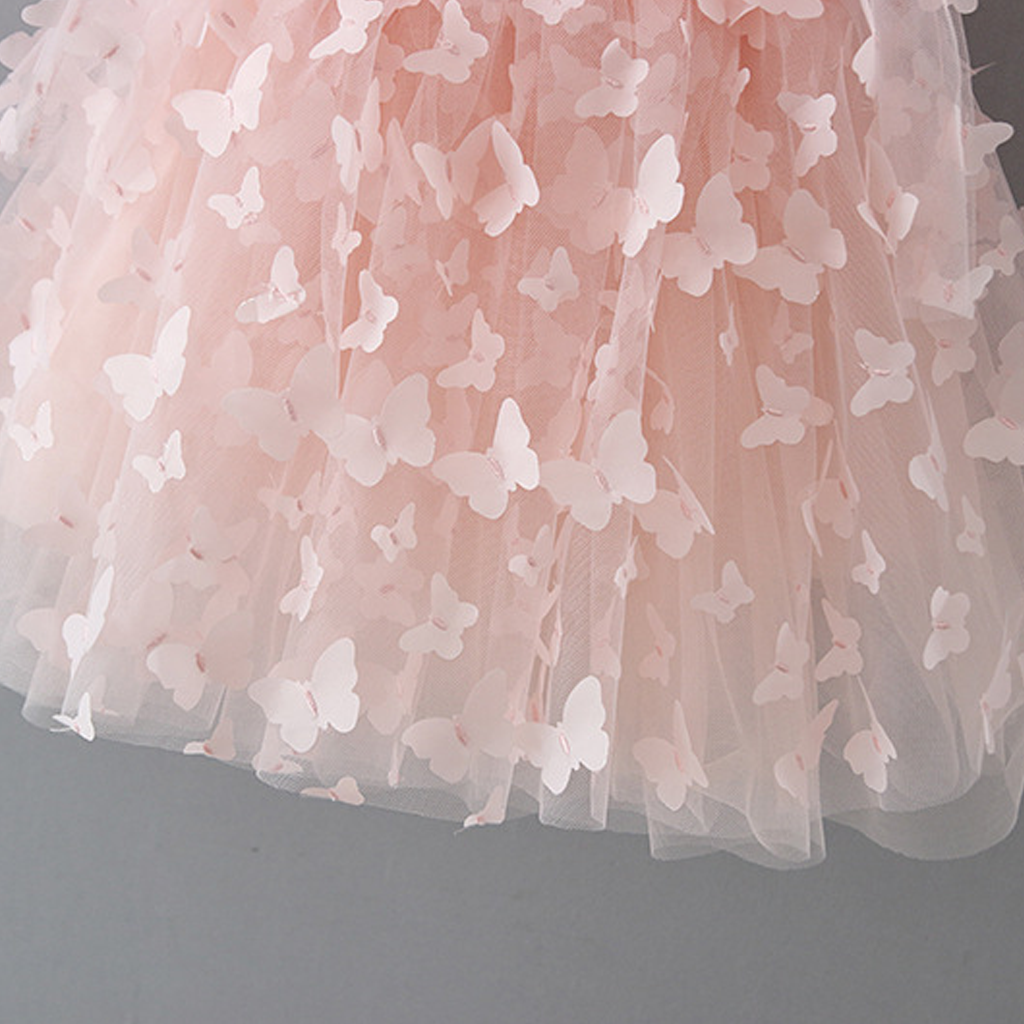Mesh Butterfly Sleeveless Midi Dresses - image 8