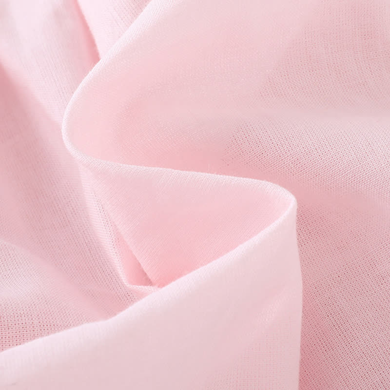 Twill & Mesh  Sleeveless Mid-long Dresses - image 12