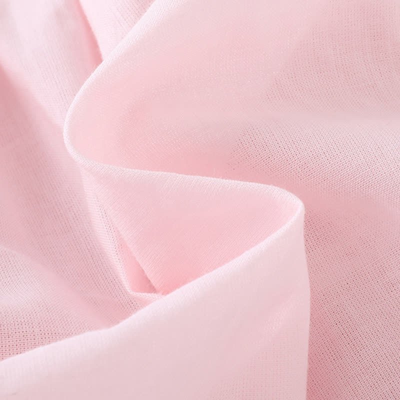 Twill & Mesh  Sleeveless Mid-long Dresses - image 12