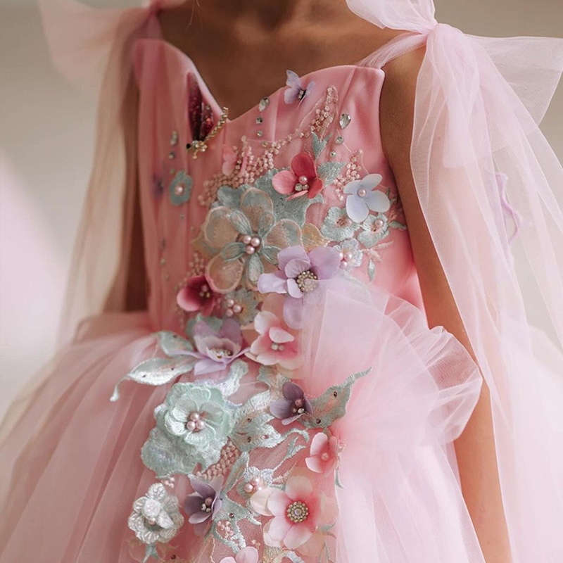 Mesh Embroidery Sleeveless Short Dresses - image 5