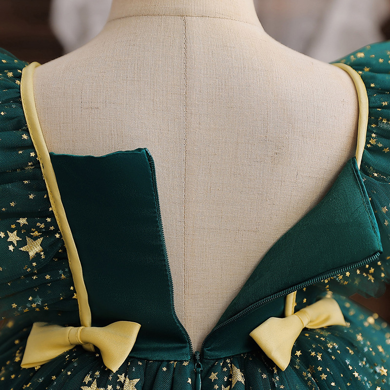 Mesh Bow Cap Sleeve Midi Dresses - image 8