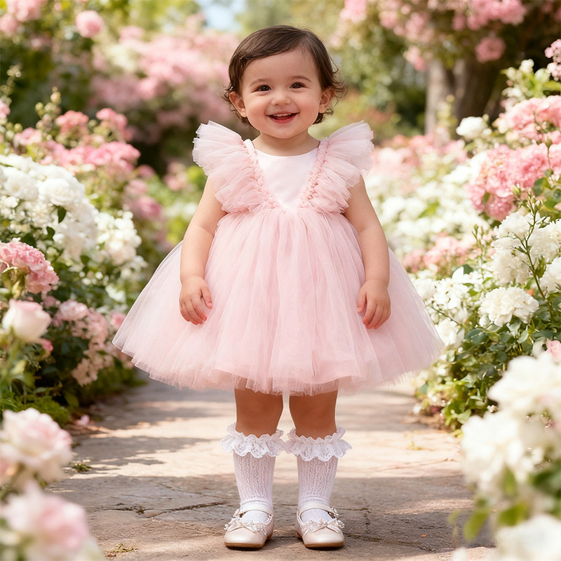 Mesh Folds Sleeveless Midi Dresses - image 11