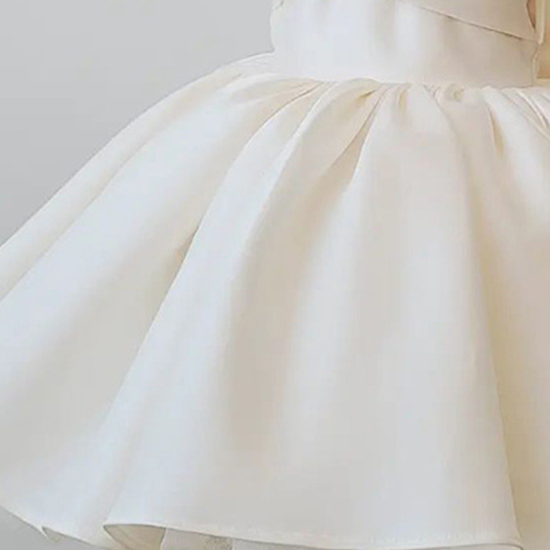 Satin Bow Sleeveless Midi Dresses - image 7