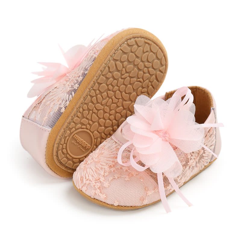 Solid Rosette Round Toe Flats - image 20
