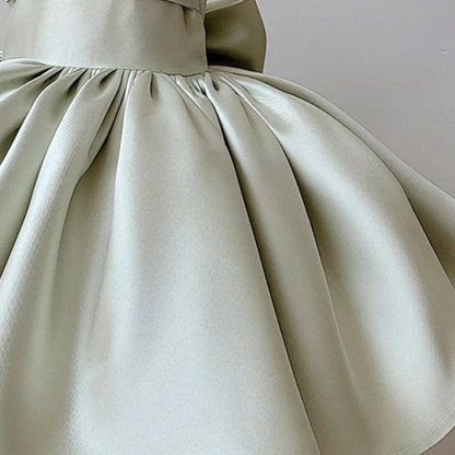 Satin Bow Sleeveless Midi Dresses - image 10