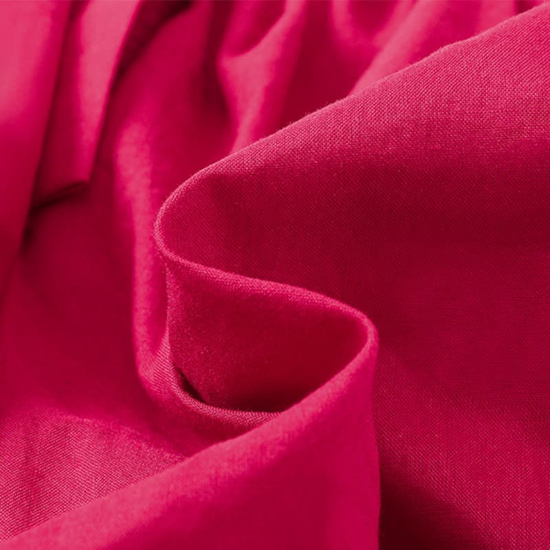 Twill & Mesh  Sleeveless Mid-long Dresses - image 31