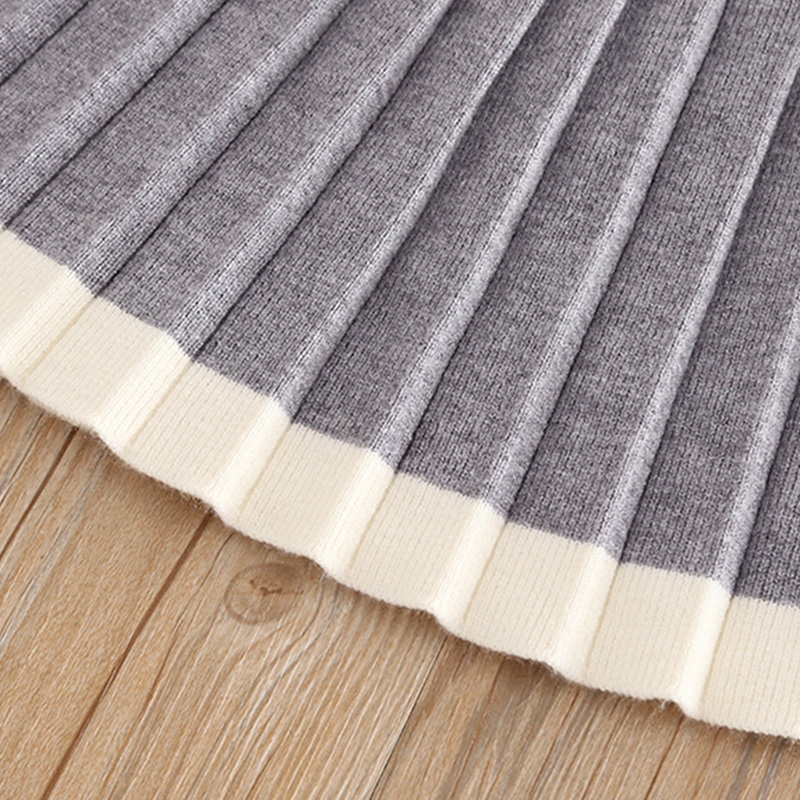 [Archive Sale] Yarn/wool Yarn Bow Imitation Pearls Long Sleeve Regular Two-piece Set - image 11