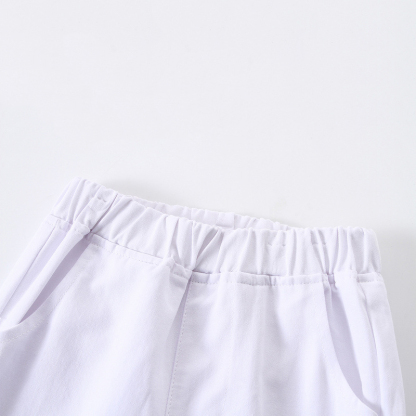 Cotton Bow Overalls Removable Long Sleeve Regular Two-piece Set - image 17