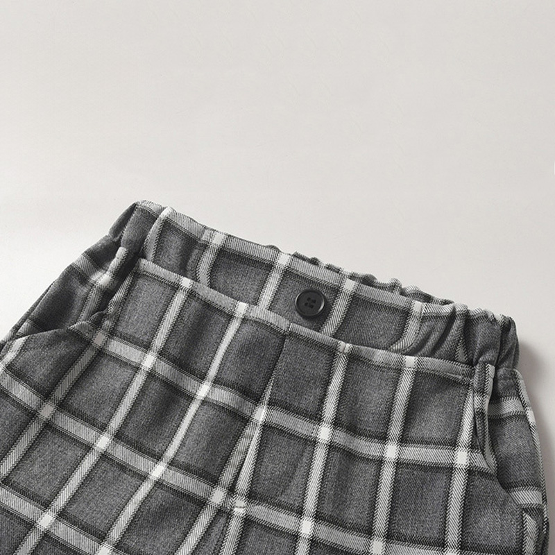 Cotton Bow Long Sleeve Regular 3-piece Formal Suit - image 19