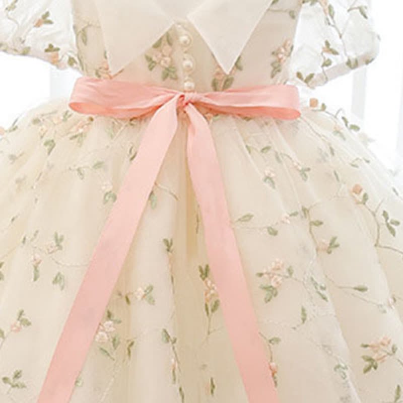 Mesh Sash Sleeveless Midi Dresses - image 6