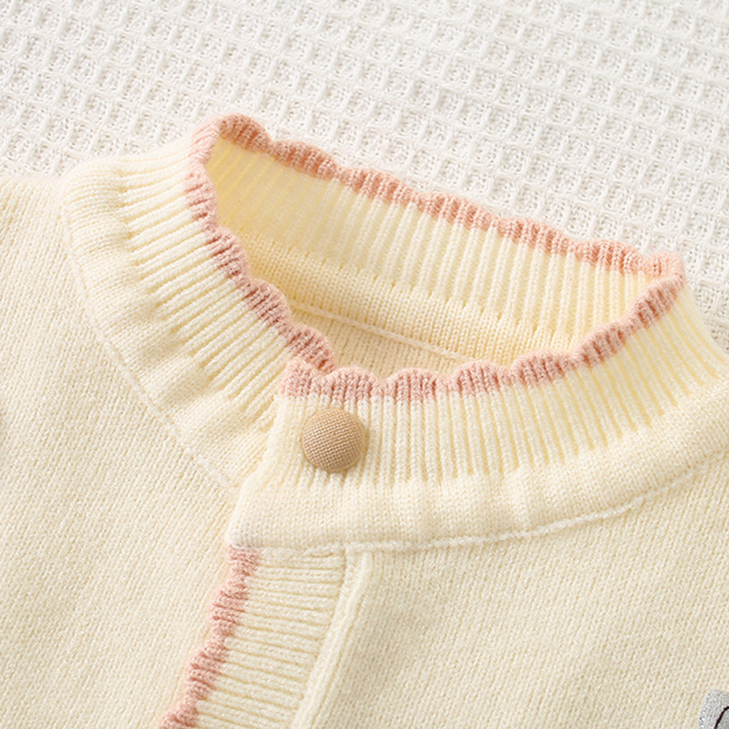 Knitting Embellished Long Sleeve Regular Two-piece Set - image 14