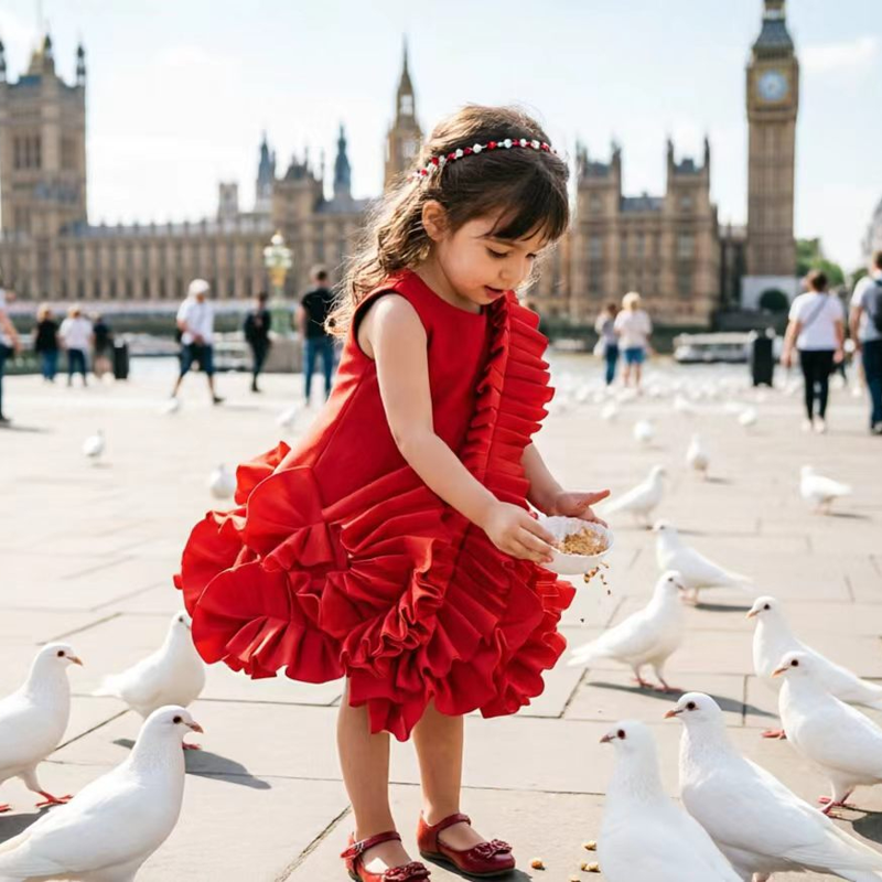 SCUBA KNIT Folds Sleeveless Short Dresses - image 6