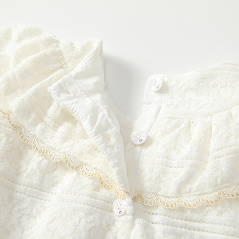 [Archive Sale] Lace Bow Long Sleeve Regular Bodysuit - image 13