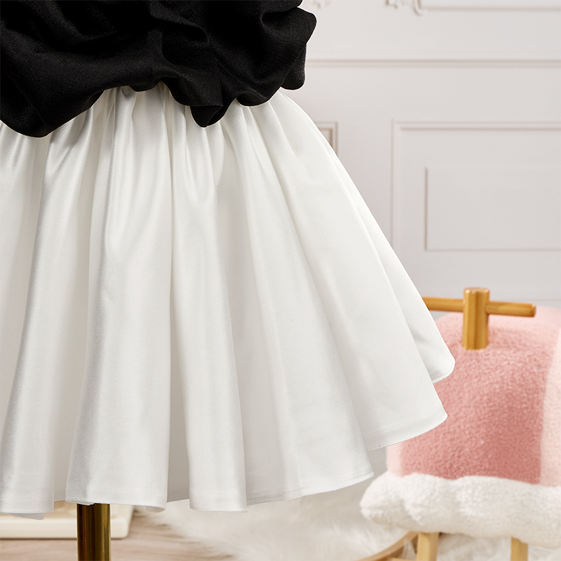 Satin Bow Sleeveless Midi Dresses - image 4