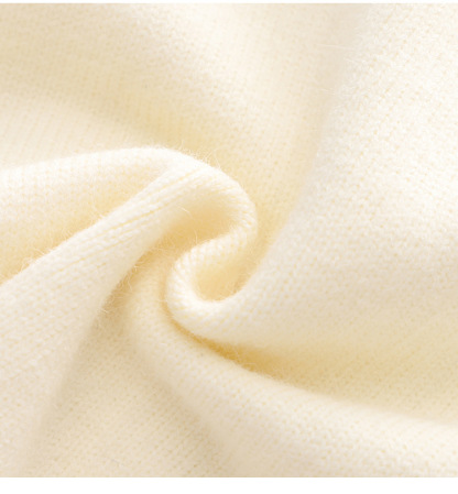 Knitting Beaded Long Sleeve Regular Two-piece Set - image 9