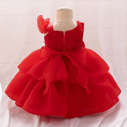 Organza Ruched Short Sleeve Midi Dresses - image 7