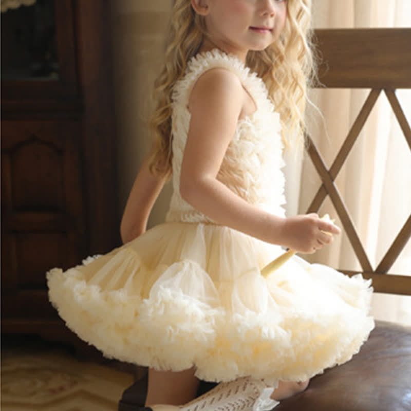 Mesh Ballet Sleeveless Shorts Dresses - image 4