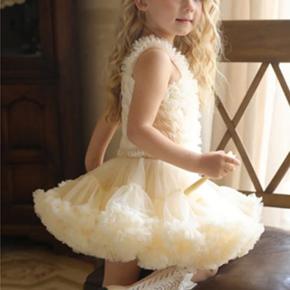 Mesh Ballet Sleeveless Shorts Dresses - image 4