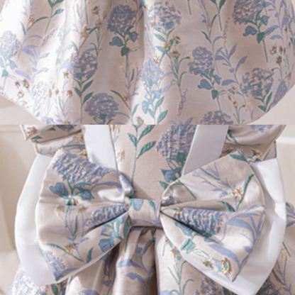 [Archive Sale] Jacquard Bow Maxi Dresses - image 8