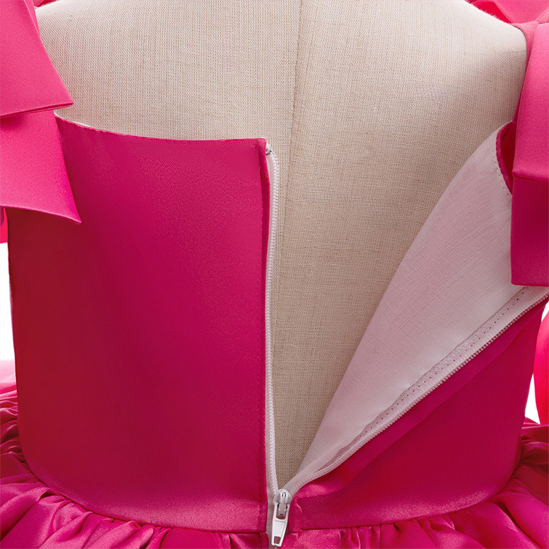 Satin Bow Sleeveless Midi Dresses - image 26