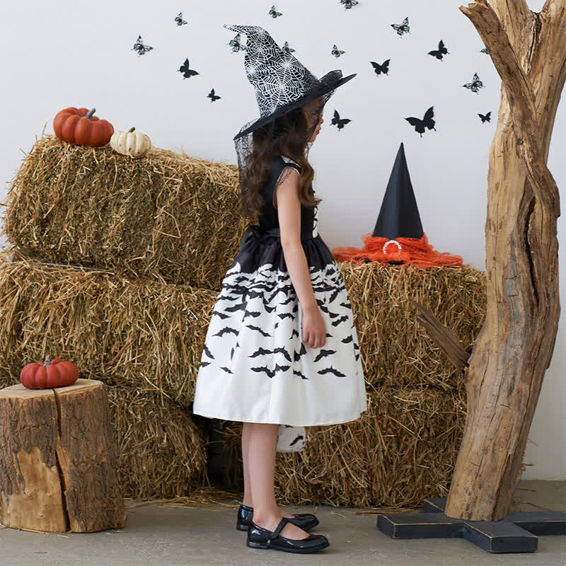 Chemical Fiber Blend Printing Sleeveless Mid-long Dresses - image 3