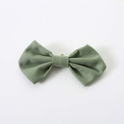 Cotton-Blend Bow Regular Sleeve Regular Formal Suit - image 8