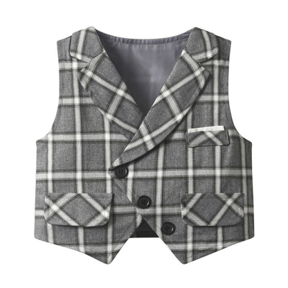 Cotton Bow Long Sleeve Regular 3-piece Formal Suit - image 13