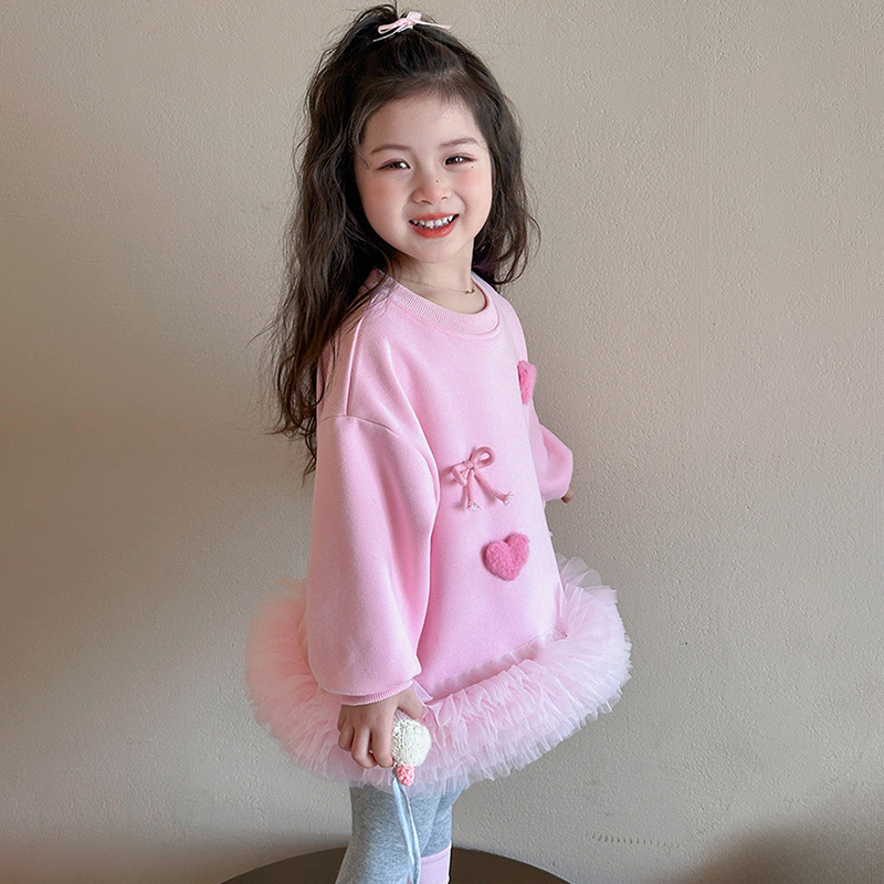 Fleece Pendant Long Sleeves Midi Two-piece Set - image 8