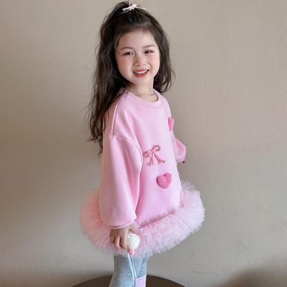 Fleece Pendant Long Sleeves Midi Two-piece Set - image 8