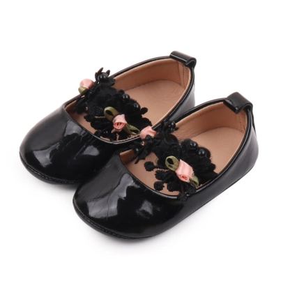 Solid Rosette Round Toe Mary Janes - image 16