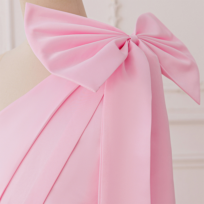 Satin Bow Sleeveless Maxi Dresses - image 24