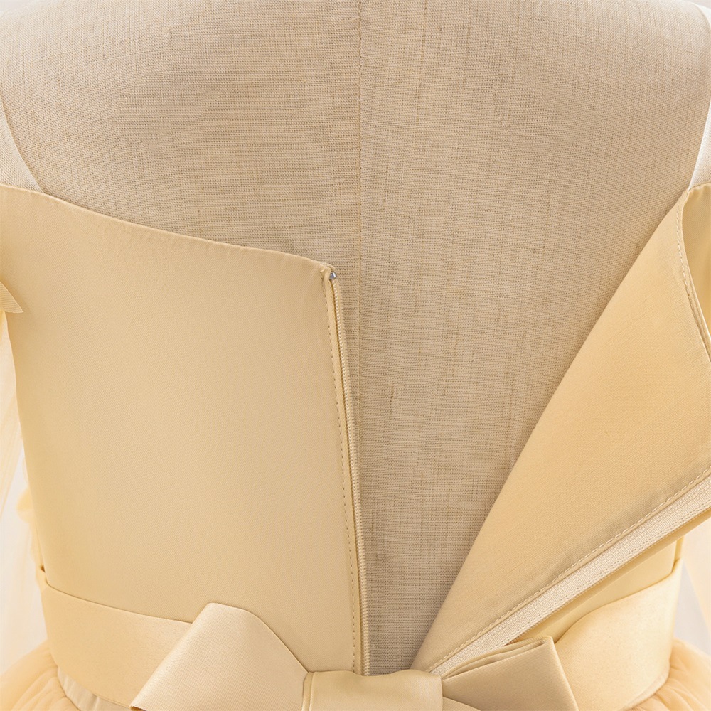 Mesh Rosette Sleeveless Midi Dresses - image 75