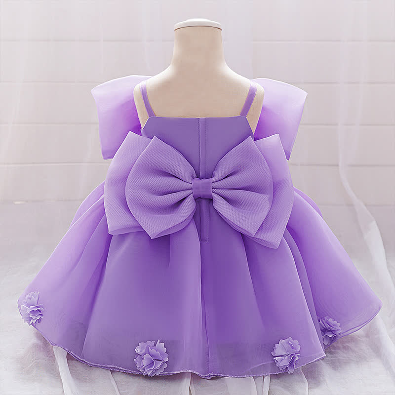 Organza Bow Rosette Maxi Dresses - image 39